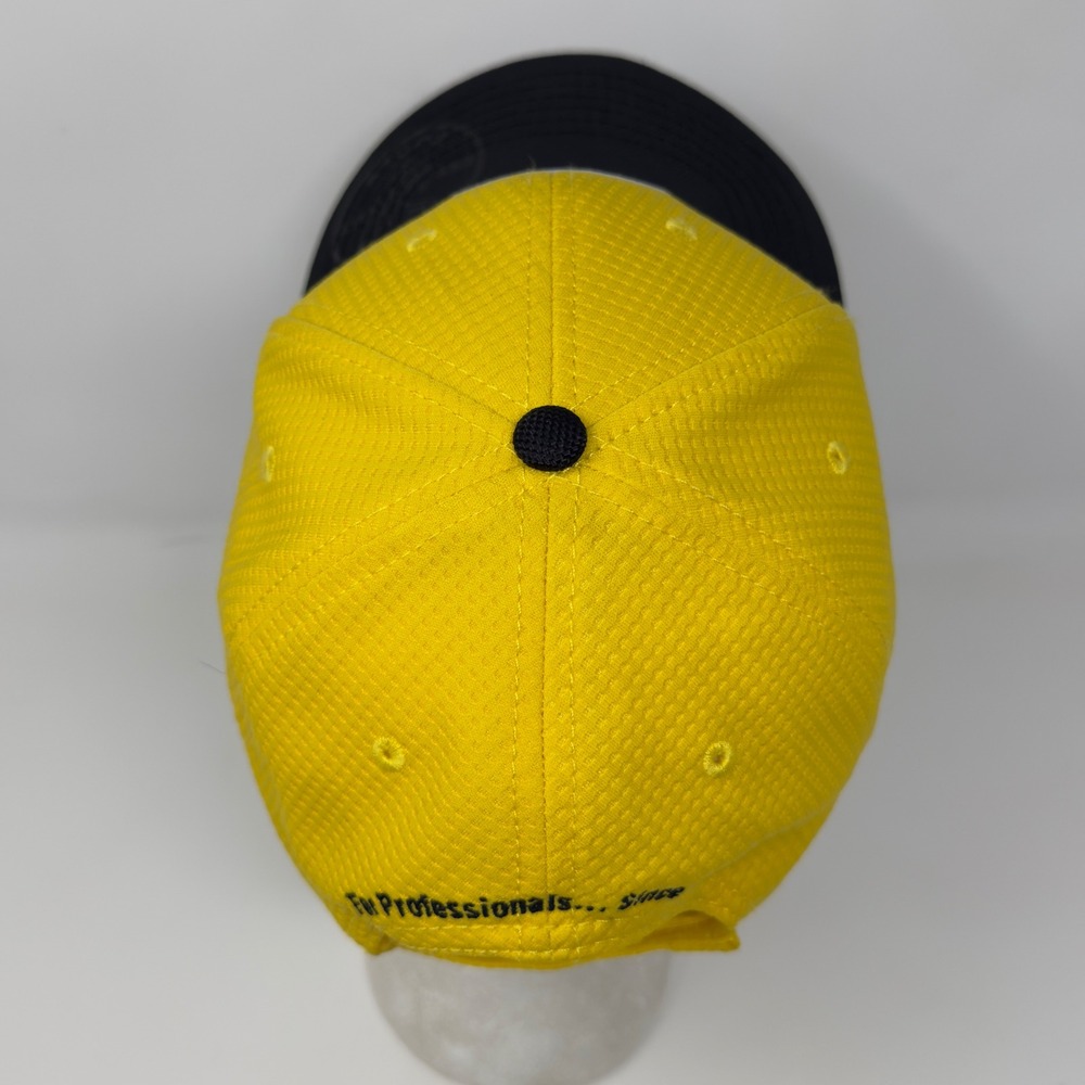 Klein Tools Yellow Black Adjustable Baseball Cap Lineman Logo Hat One Size - Picture 6 of 10
